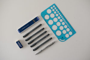 イラスト用のペンもステッドラーに／ピグメントライナーは性能・書き味・見た目もオススメ。デザインや建築図面や製図にも