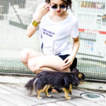 シルクスクリーンでアルファベットモチーフのTシャツを自作